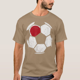 サッカー日本国旗ジャージー日本のサッカー531 Tシャツ