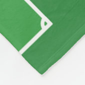 サッカー最高ののギフトでパーソナライズされたす フリースブランケット (角)