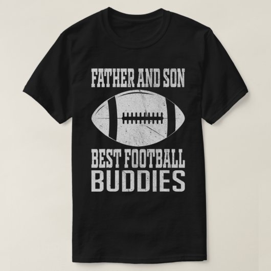 サッカー最高のの父と息子の友遊達 Tシャツ (デザイン正面)