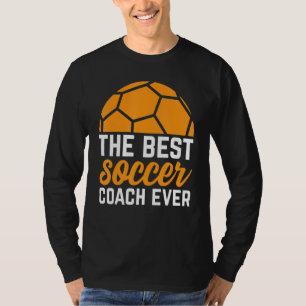 サッカー最高のコーチのサッカー審判サッカー Tシャツ