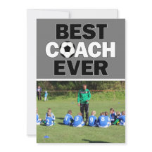 サッカー最高のコーチエバーカスタムの写真ありがとう