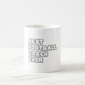 サッカー最高のコーチ史上最高 コーヒーマグカップ (中央)