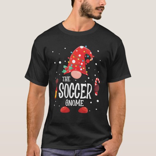 サッカー格言マッチングファミリークリスマス格言P Tシャツ (正面)