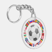 サッカー欧州選手権2016 キーホルダー (正面左)