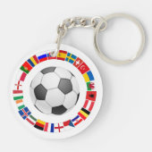 サッカー欧州選手権2016 キーホルダー (裏面)