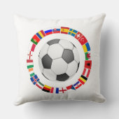 サッカー欧州選手権2016 クッション (裏面)