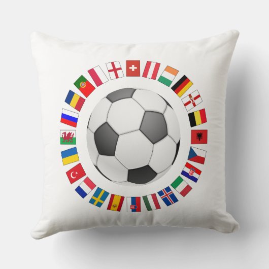 サッカー欧州選手権2016 クッション (裏面)