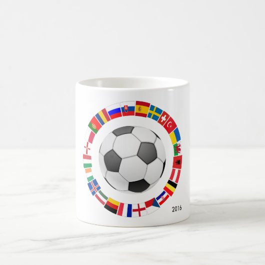 サッカー欧州選手権2016 コーヒーマグカップ (中央)