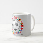 サッカー欧州選手権2016 コーヒーマグカップ (正面右)