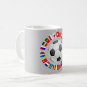 サッカー欧州選手権2016 コーヒーマグカップ (正面左)