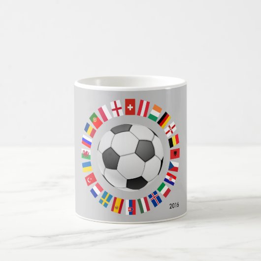 サッカー欧州選手権2016 コーヒーマグカップ (中央)