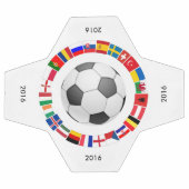 サッカー欧州選手権2016 サッカーボール (フラット)