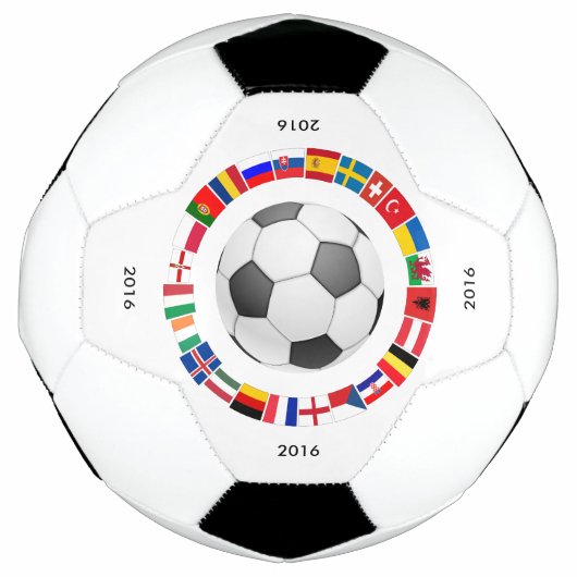 サッカー欧州選手権2016 サッカーボール (正面)