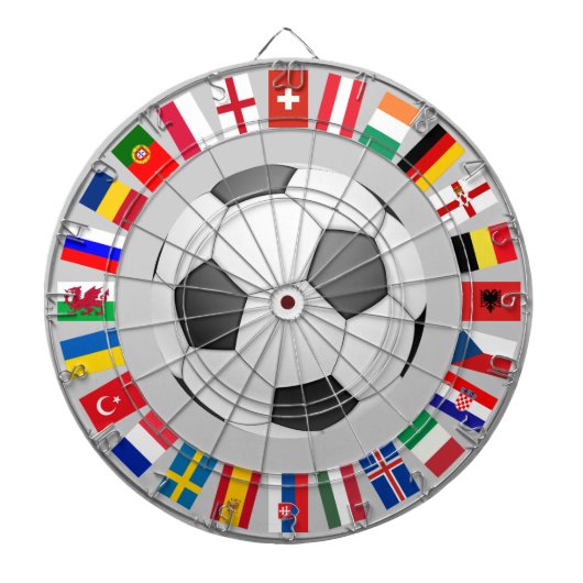 サッカー欧州選手権2016 ダーツボード (正面)