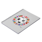 サッカー欧州選手権2016 ノートブック (左側)