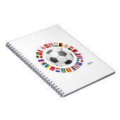 サッカー欧州選手権2016 ノートブック (右側)