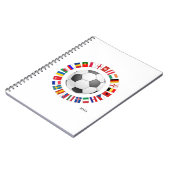 サッカー欧州選手権2016 ノートブック (左側)