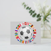 サッカー欧州選手権2016 ポストカード (スタンド正面)