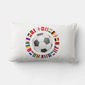 サッカー欧州選手権2016 ランバークッション (裏面)