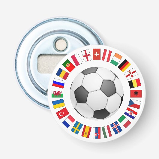 サッカー欧州選手権2016 栓抜き (正面)