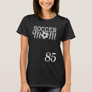 サッカー母さんのジャージの番号85 お気に入りのプレイヤー #85 Te Tシャツ