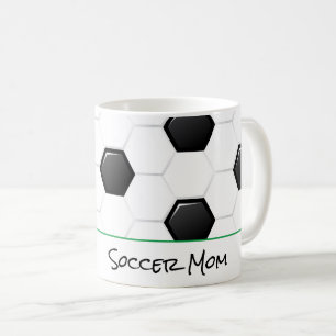 サッカー母スポーツチーム精球ゴール選手 コーヒーマグカップ
