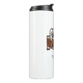 サッカー母スポーツファンチームゲパーソナライズされたーム タンブラー (回転左)