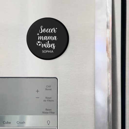 サッカー母ママ母のための母の日のプレゼント マグネット (インサイチュ (冷蔵庫))