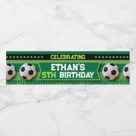 サッカー水瓶用ラベル ペットボトルラベル