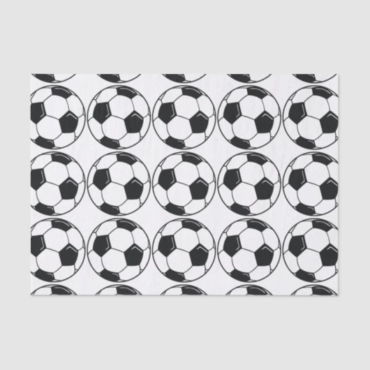 サッカー熱狂する用 薄葉紙 (正面)