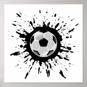 サッカー爆発 ポスター