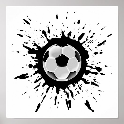 サッカー爆発 ポスター (正面)