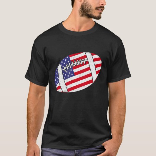 サッカー独立記念日7月4日 Tシャツ (正面)