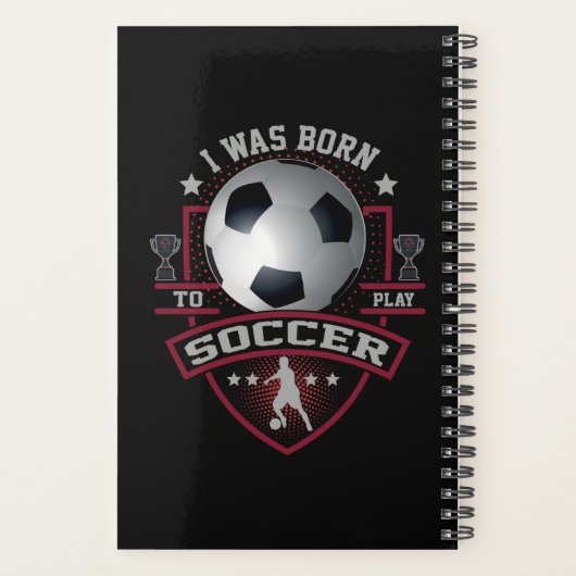 サッカー生まれのプランナーに行った プランナー手帳 (裏面)