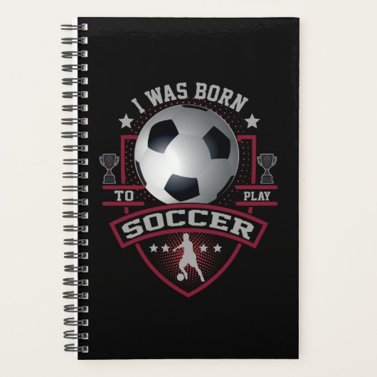 サッカー生まれのプランナーに行った プランナー手帳 (正面)