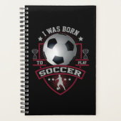 サッカー生まれのプランナーに行った プランナー手帳 (正面)