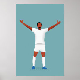 サッカー用ポスター誕生祝い ポスター