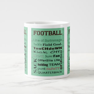サッカー用語 ジャンボコーヒーマグカップ