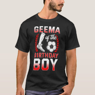 サッカー男子誕生日選手のゲマBday Celeb Tシャツ