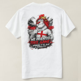 サッカー発祥の地 イングランド サポーターTシャツ ユーモア Tシャツ