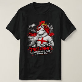 サッカー発祥の地 イングランド サポーターTシャツ ユーモア Tシャツ