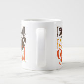 サッカー秋&オール ジャンボコーヒーマグカップ (裏面)