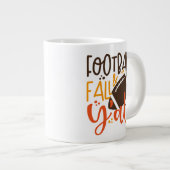 サッカー秋&オール ジャンボコーヒーマグカップ (正面右)