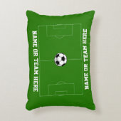 サッカー競技場あなたの文字 アクセントクッション (正面(垂直))