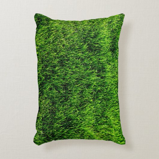 サッカー競技場からの芝生の質 アクセントクッション (正面(垂直))