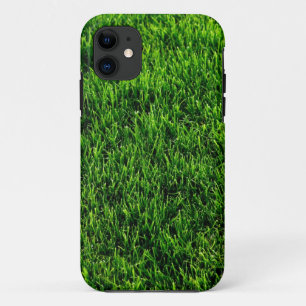 サッカー競技場からの芝生の質 iPhone 11 ケース