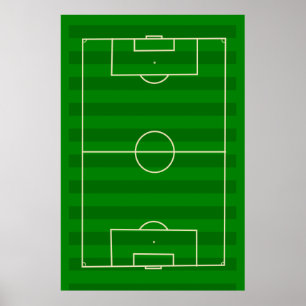 サッカー競技場 ポスター