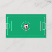 サッカー競技場 名刺 (裏面)