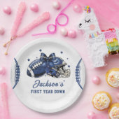 サッカー第1の誕生日紙プレート ペーパープレート (パーティー)