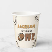 サッカー第1期紙カップ 紙コップ (裏面)